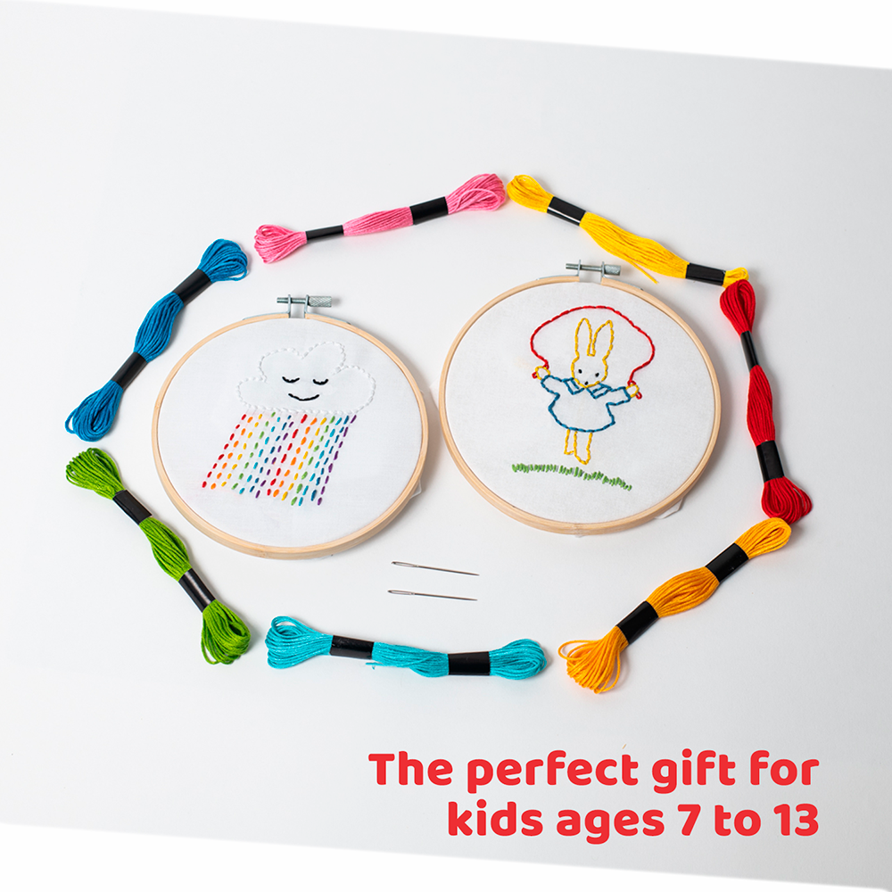 Hand Stitching Embroidery Kit