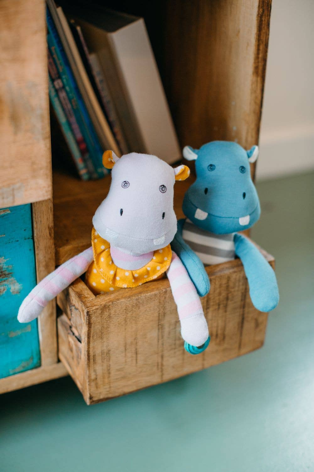 JoJo Hippo- Organic Cotton Plush