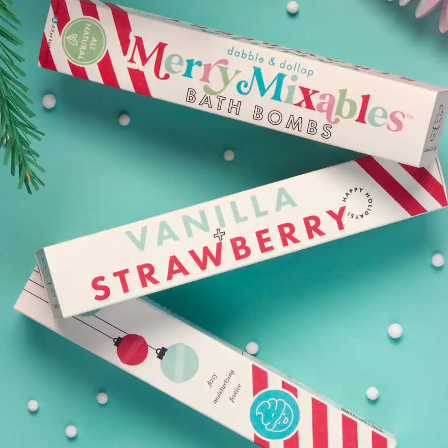 All Natural Mini Bath Bombs- Merry Mixables