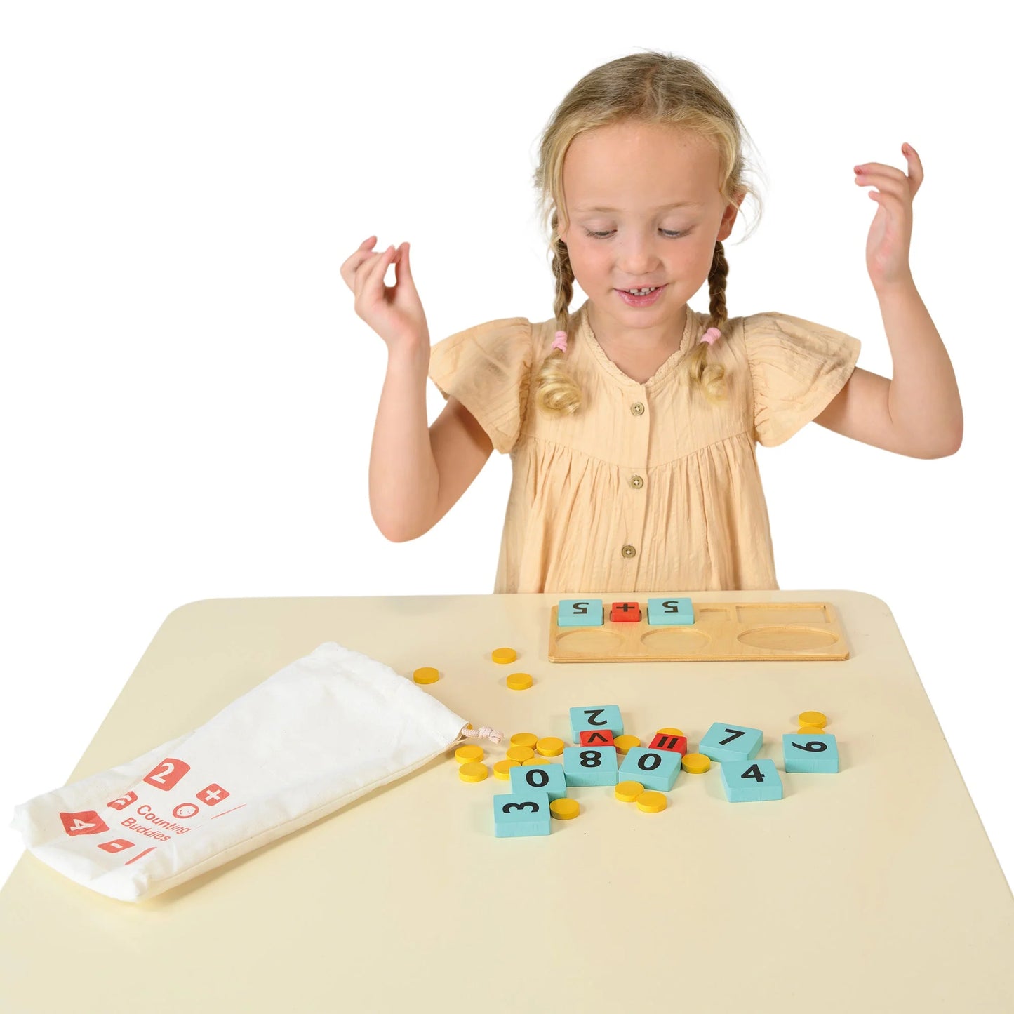 Wooden Counting Buddies Number Set