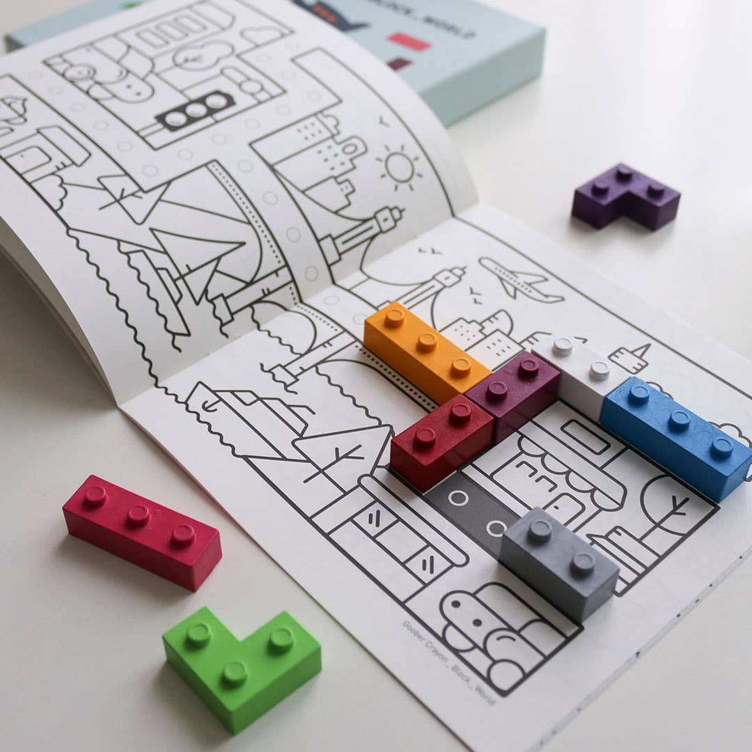 Pocket Crayons- World