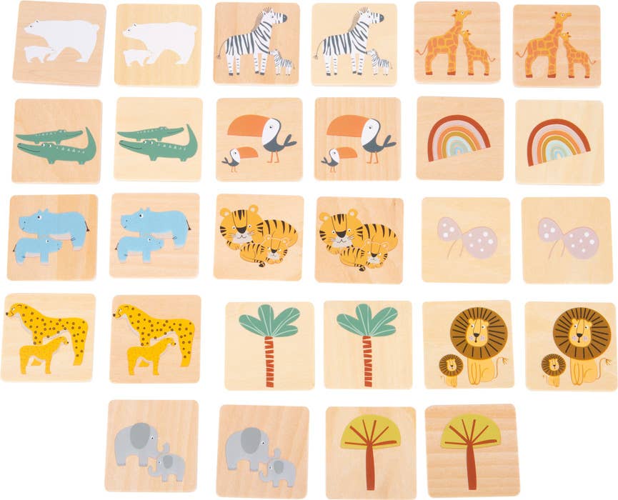 Safari Themed Memory Game