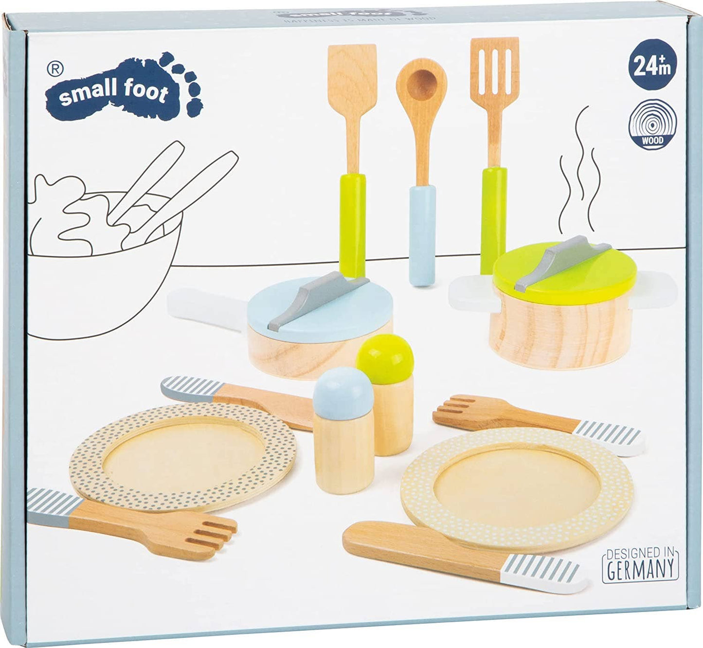 Crockery & Cookware Playset