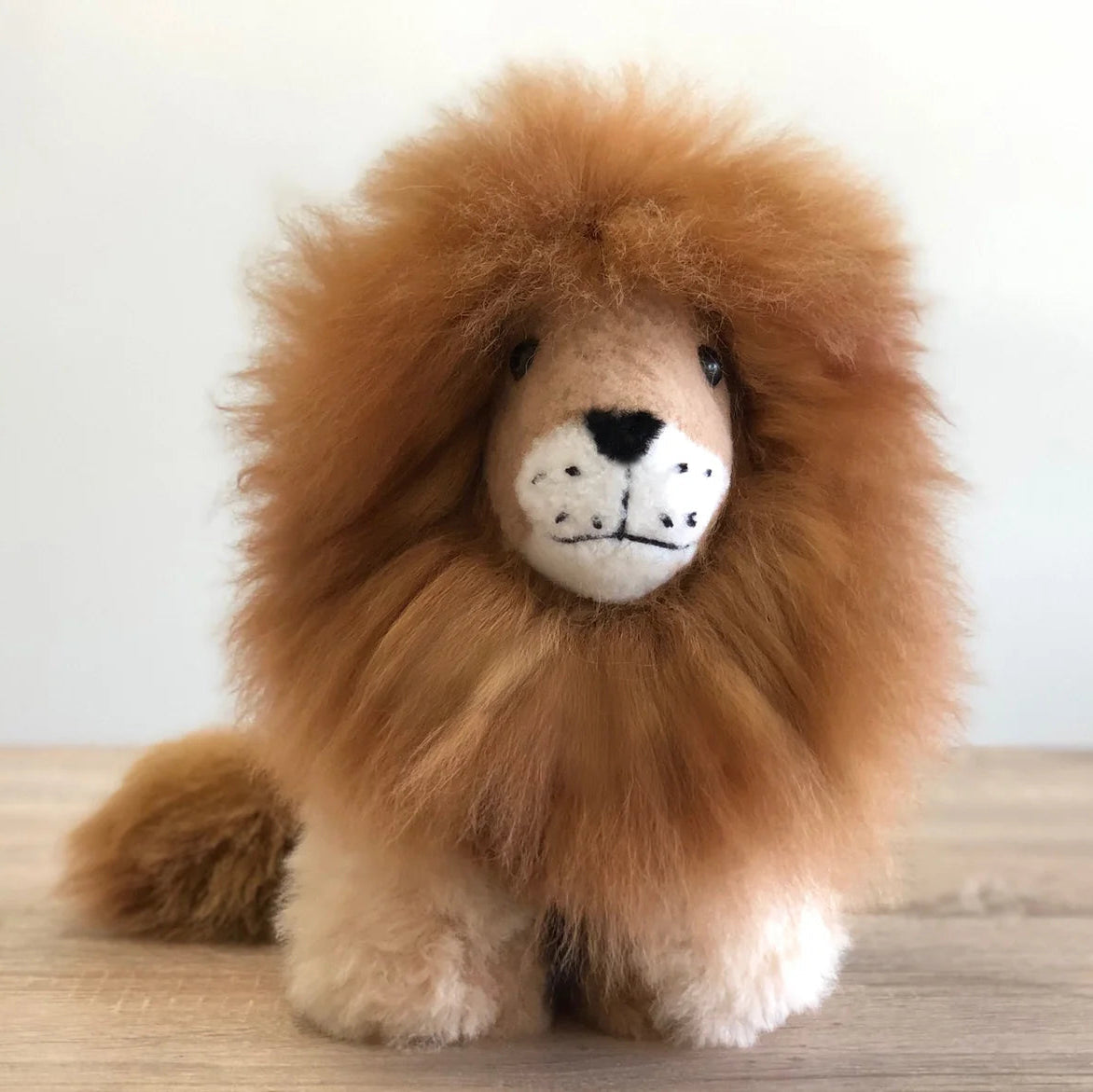 Alpaca Stuffed Animal - Lion 11"