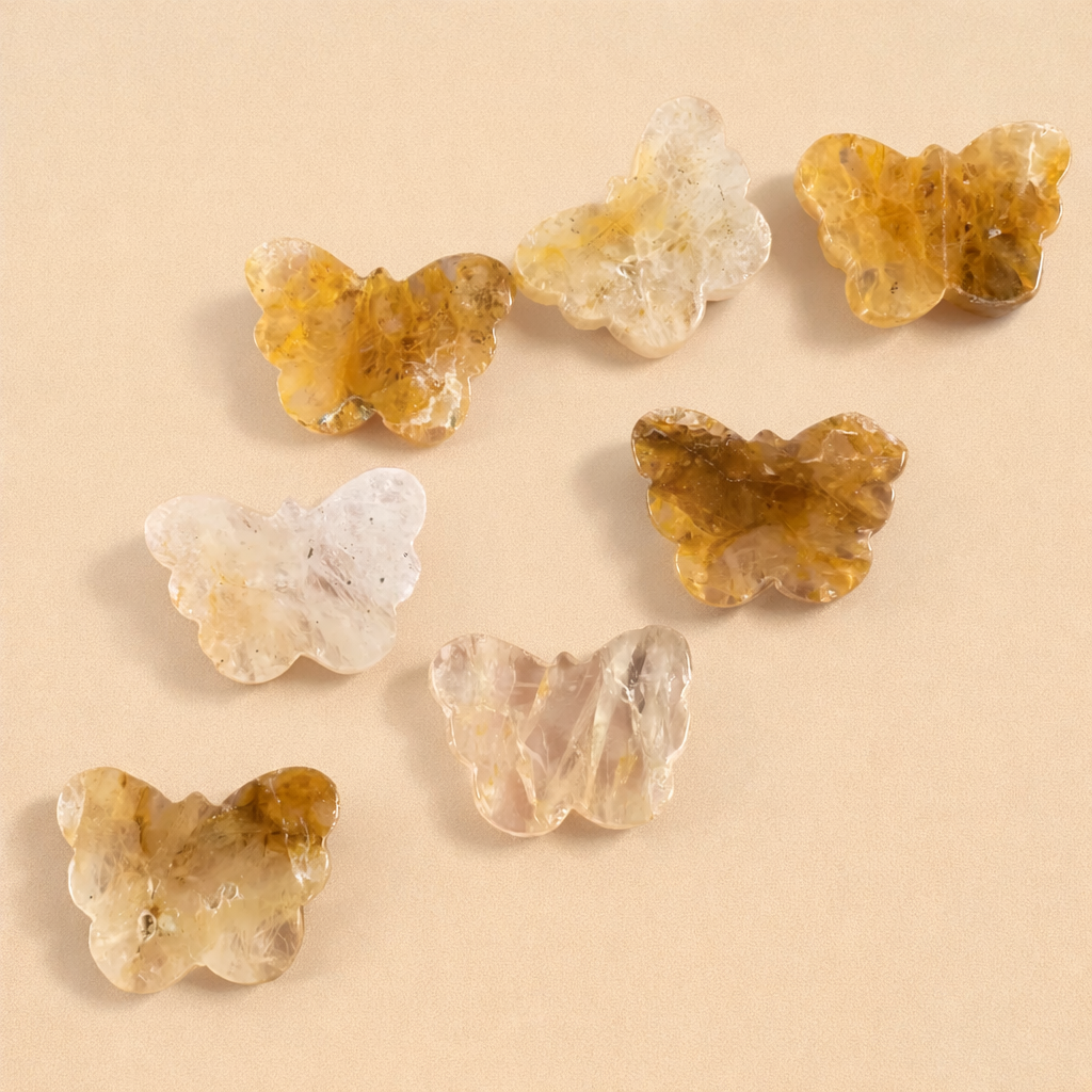 Gemstone - Flat Butterfly