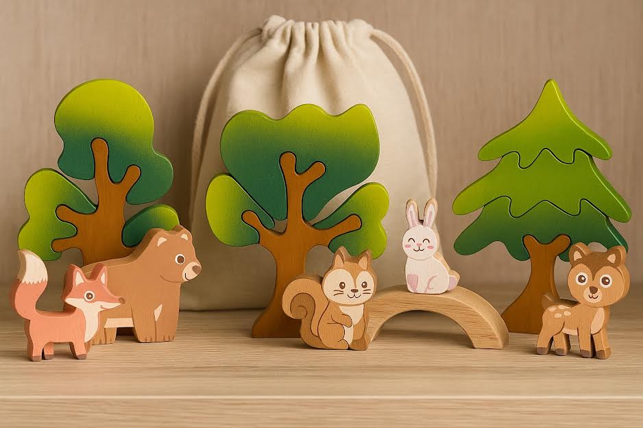 Woodland Animal Play Set