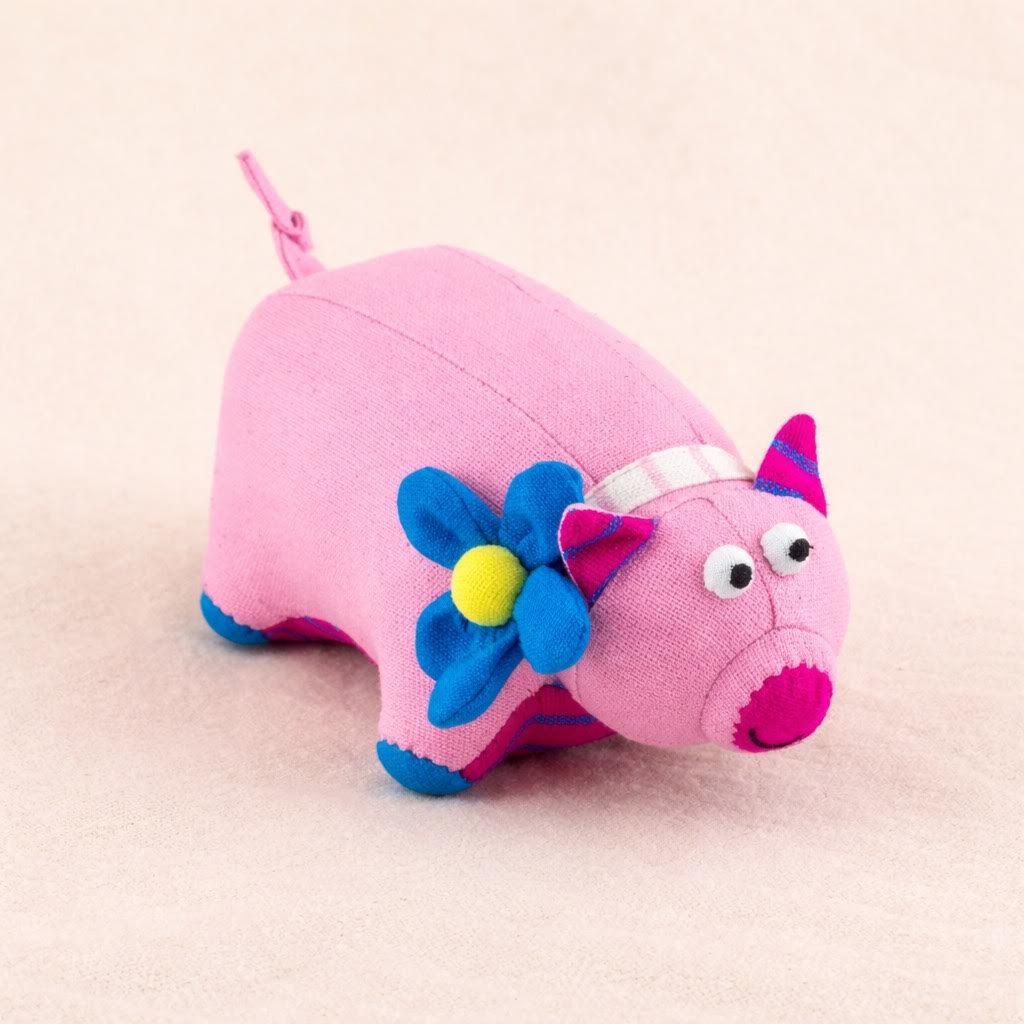 Organic Cotton Plush- Pig