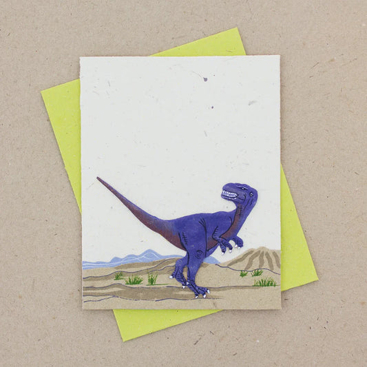 Single Greeting Cards- Raptor White