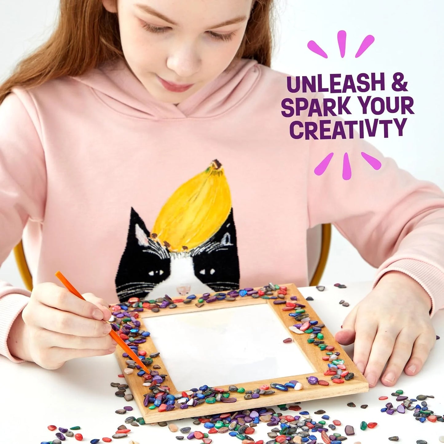 DIY Mosaic Picture Frame Kit