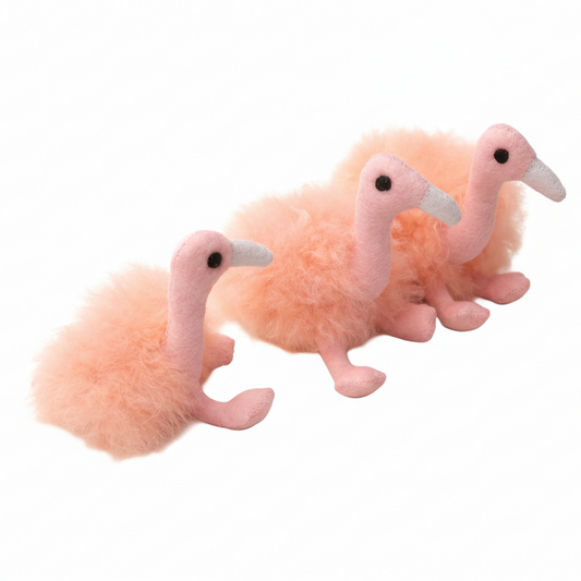 Featherlight Flamingo Alpaca Toy
