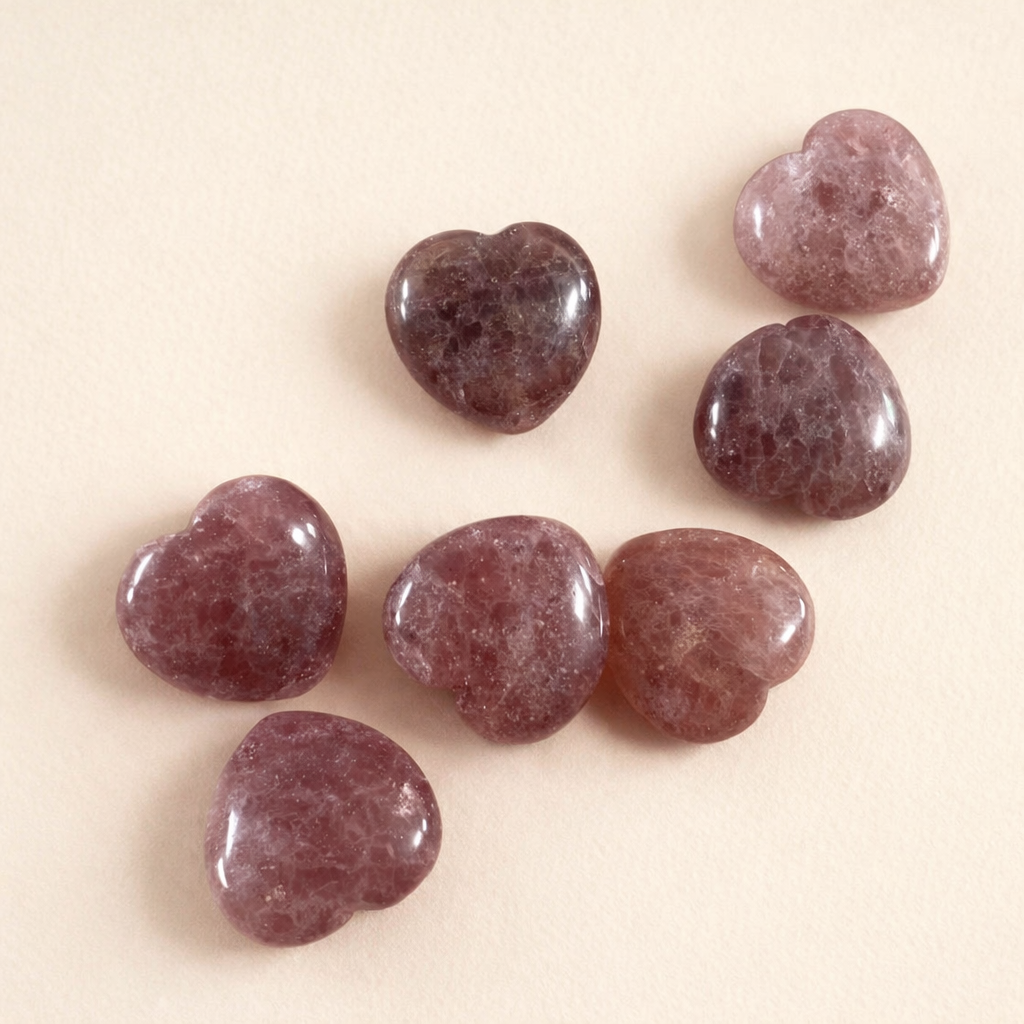 Gemstone Pocket Heart