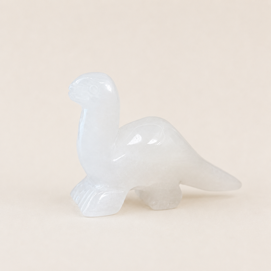 Milky Quartz Brontosaurus