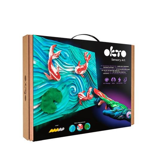 Sensory Art 3D Painting “Koi Carp”