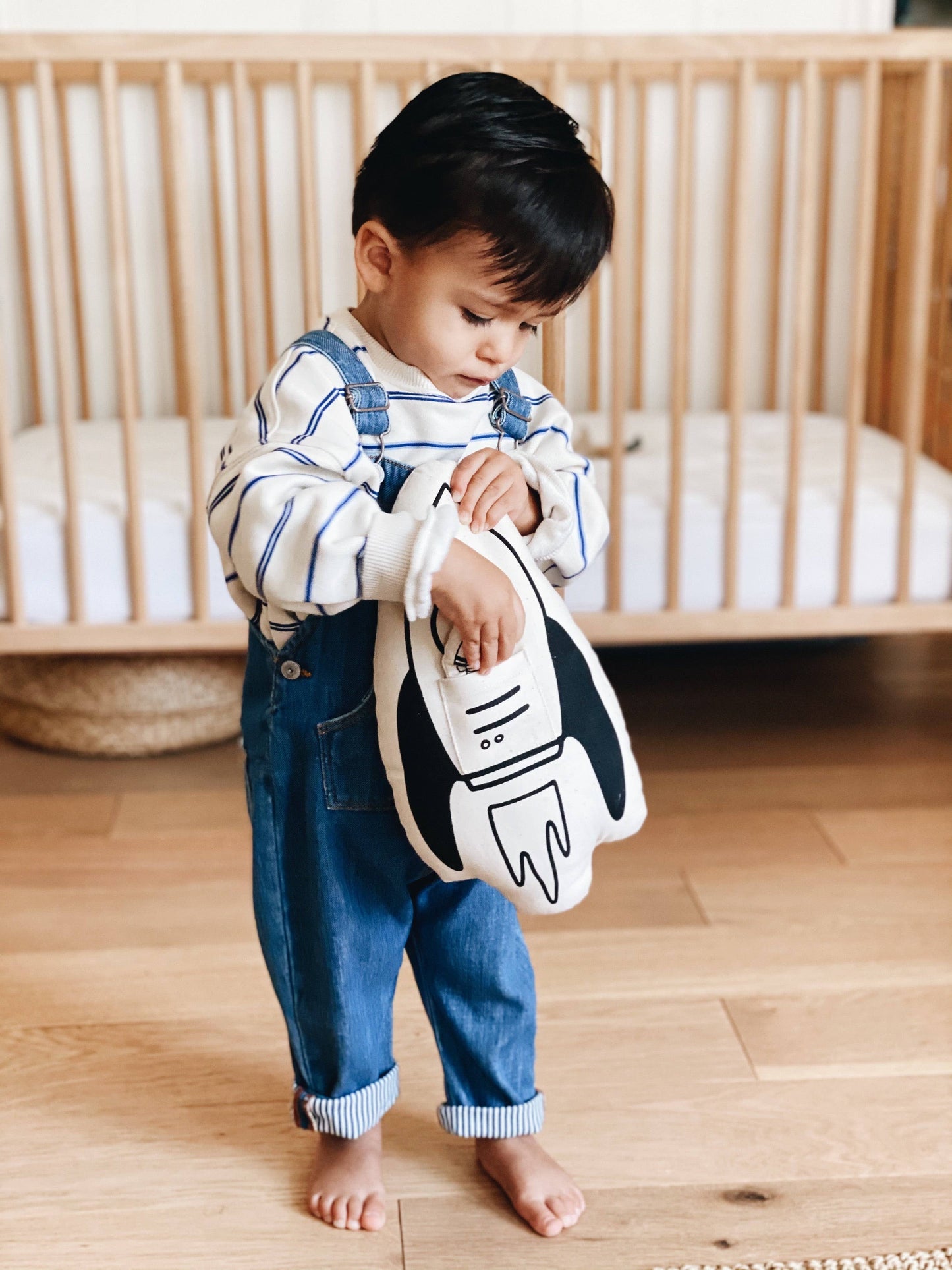 Rocket + Astronaut Pillow