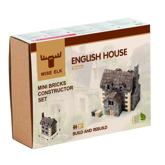 Mini Bricks Constructor Set- English House