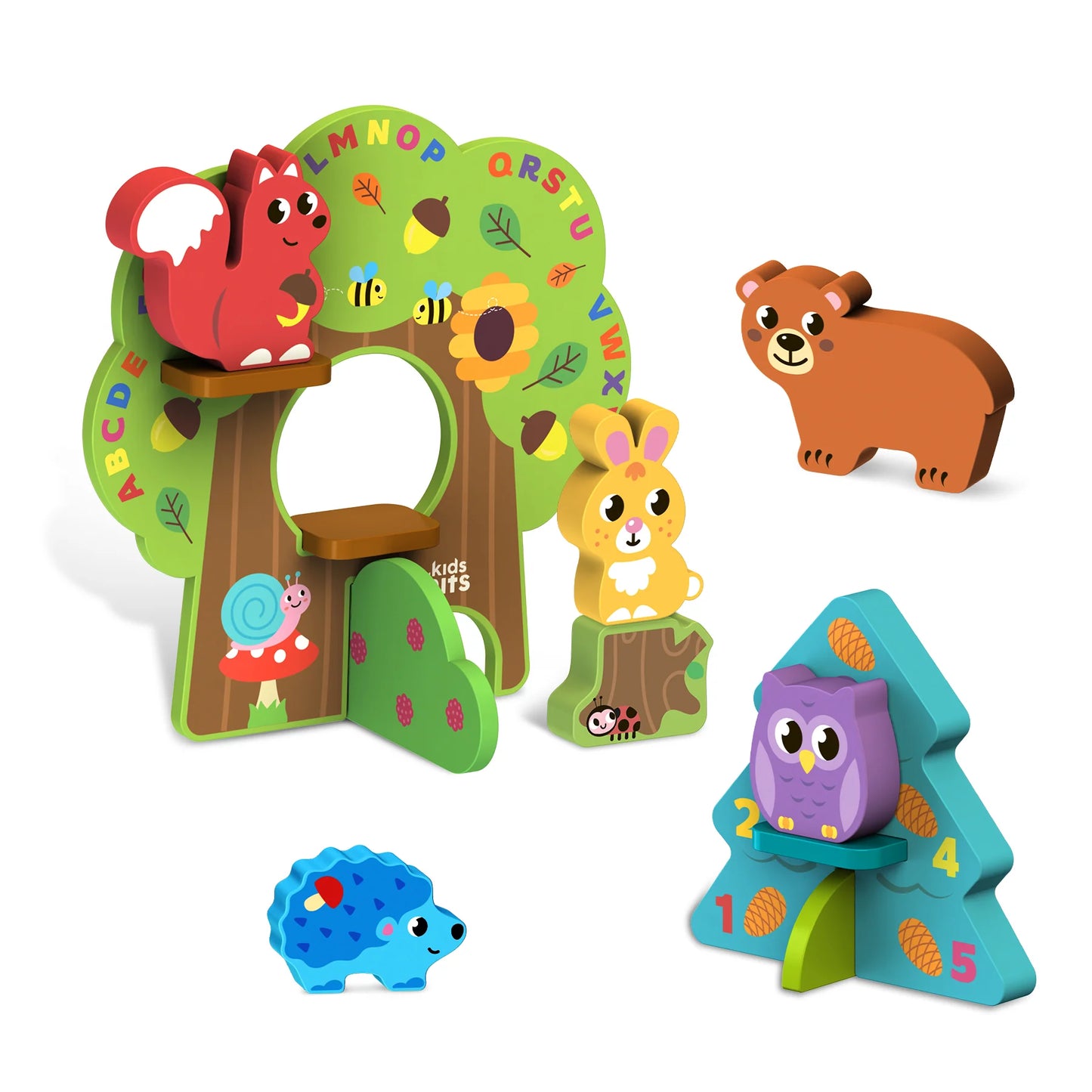 Wooden Toy- Forest Set