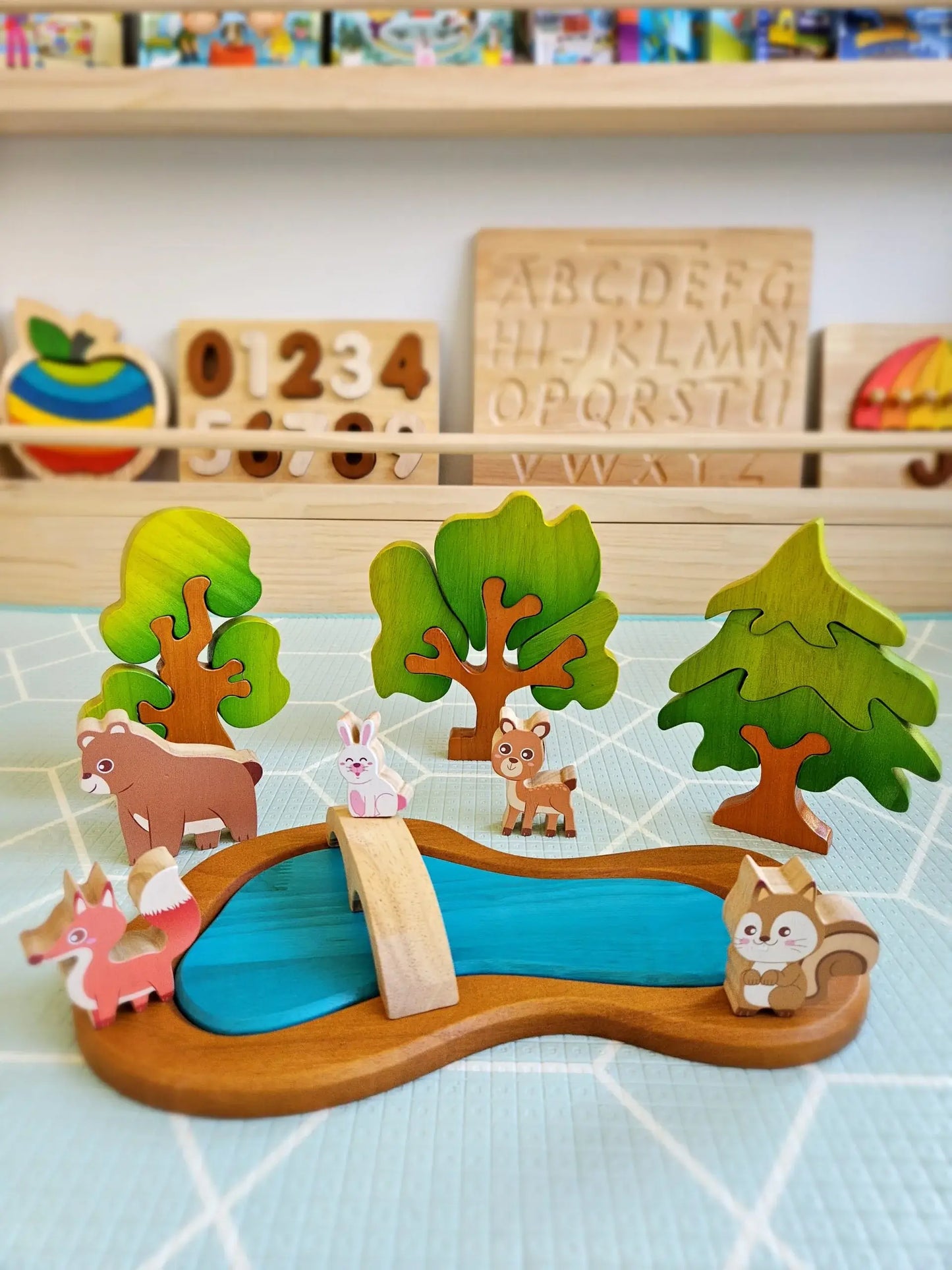 Woodland Animal Play Set