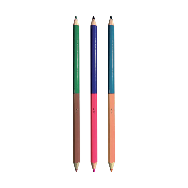 2 Of A Kind Double-Ended Colored Pencils