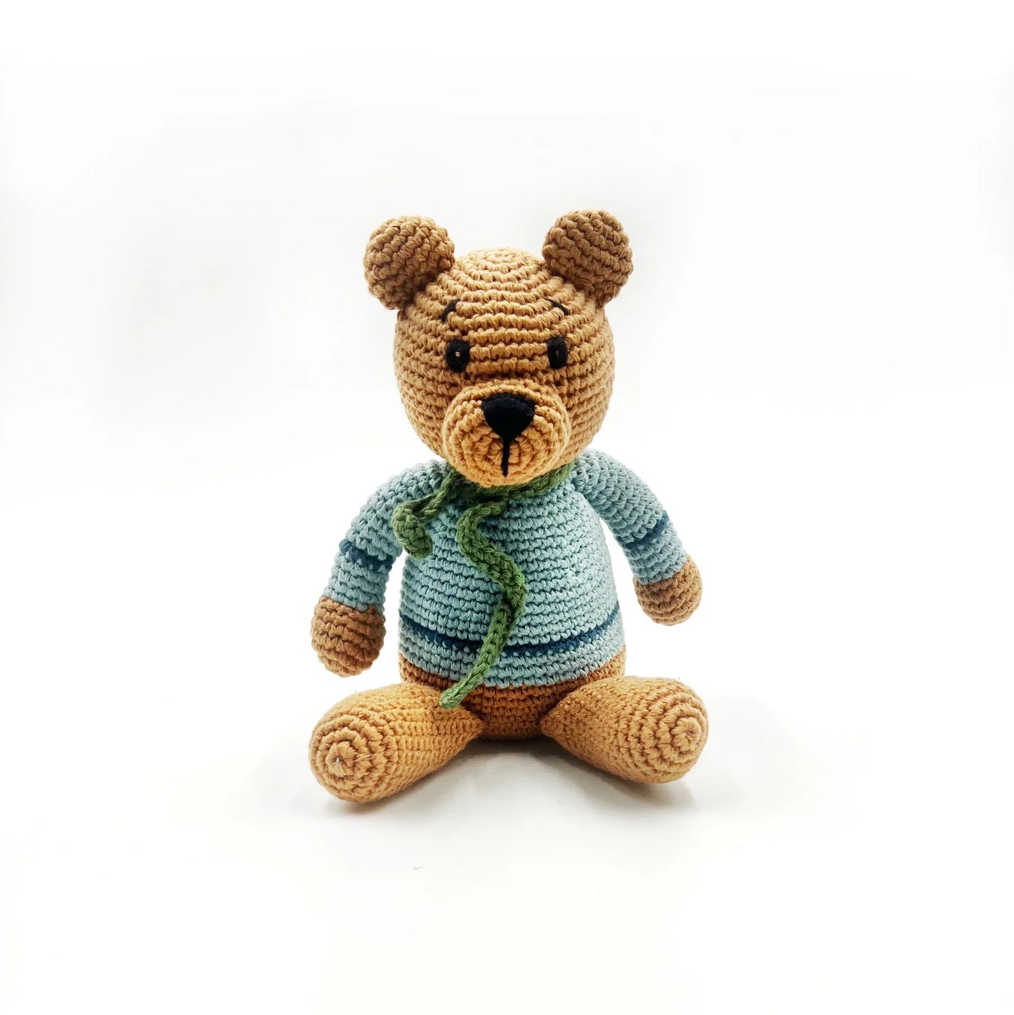 Handmade Organic Teddy Bear Rattle