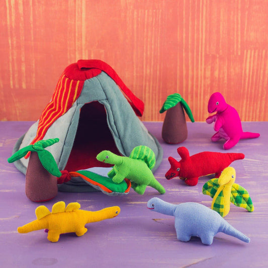 Organic Cotton Playhouse- Dinosaurs