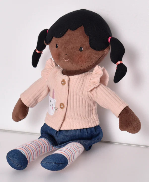 Alicia- Organic Cotton Plush Doll