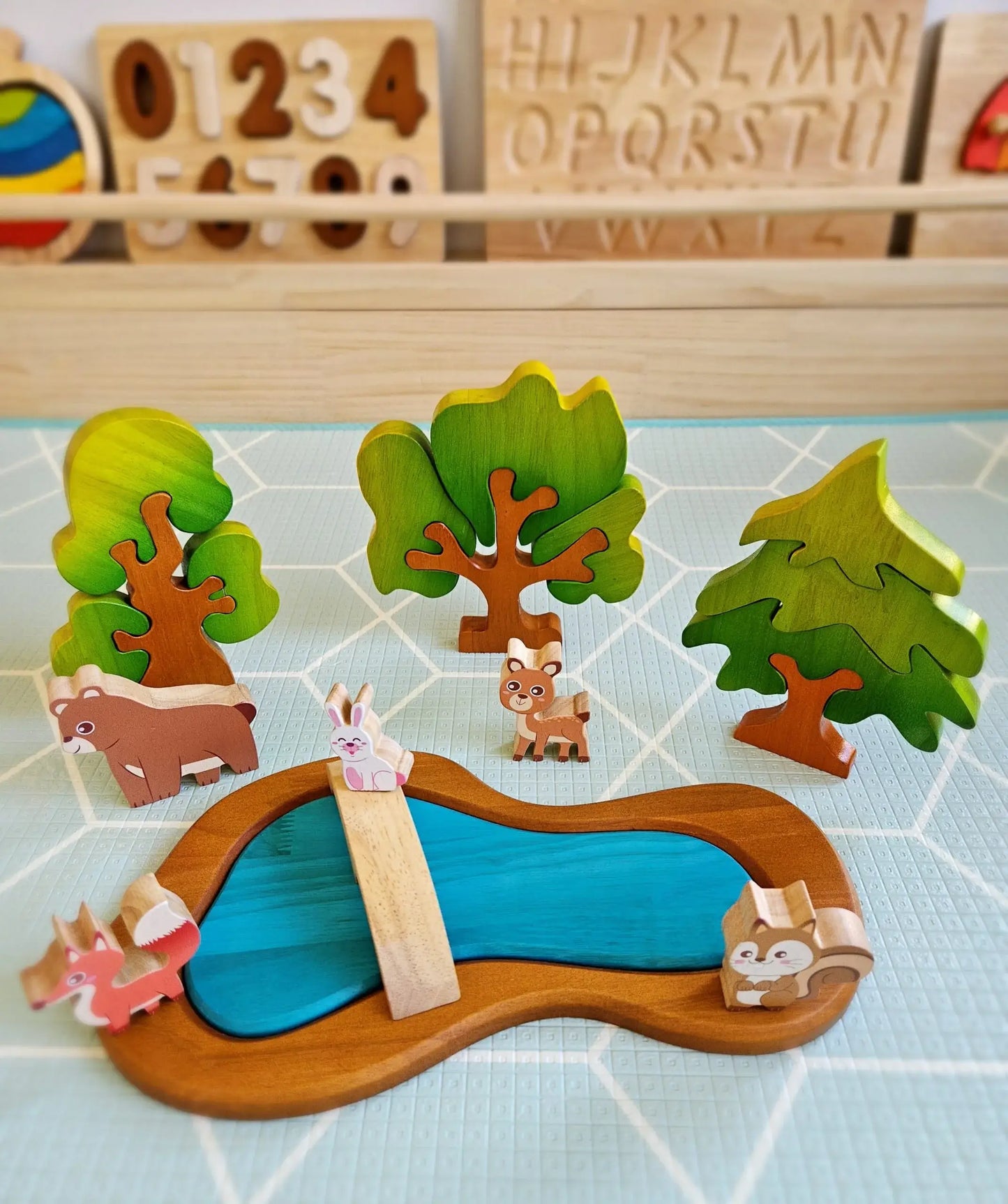 Woodland Animal Play Set