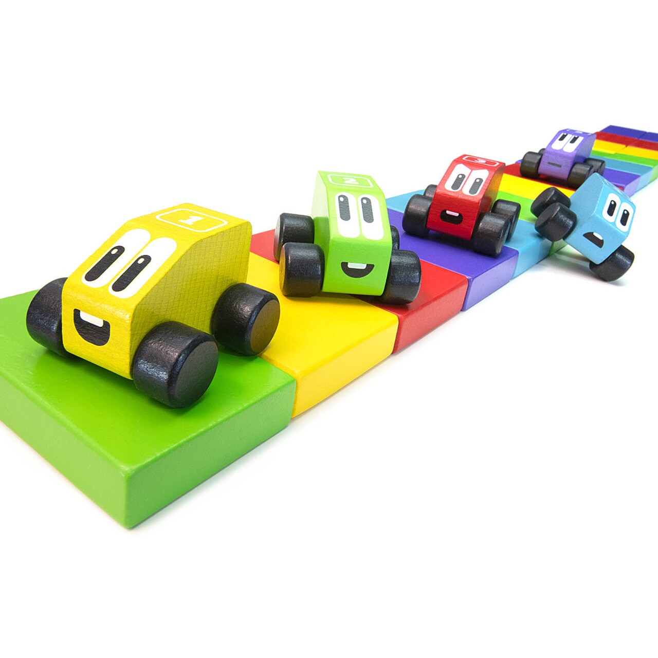 Cubika Wooden Toy- Bright Racing