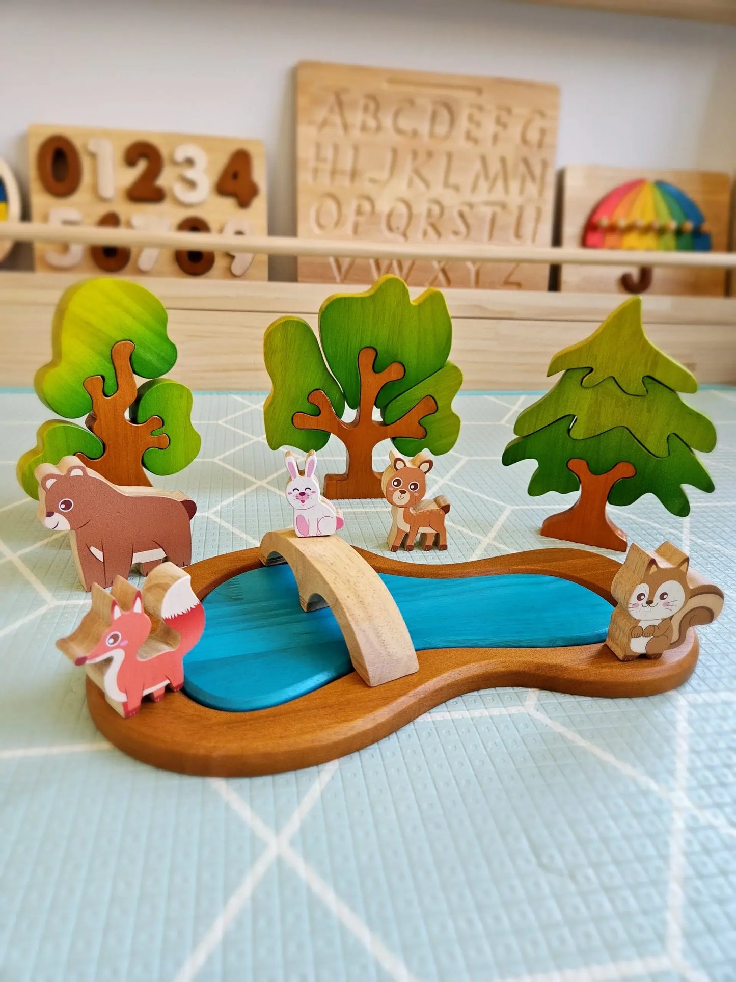 Woodland Animal Play Set