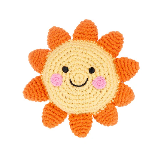 Handmade Organic Sun Rattle
