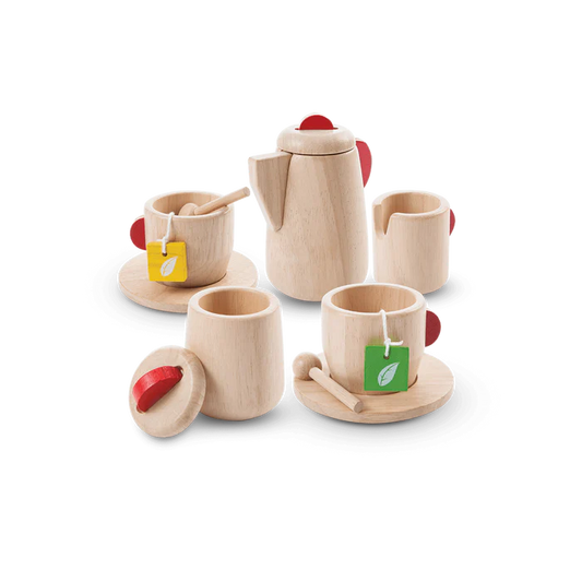 Wooden Kitchen Tea Set