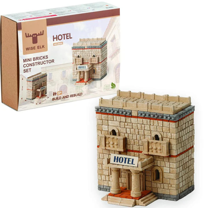 Mini Bricks Constructor Set- Hotel