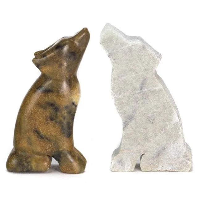 Soapstone Carving Kit- Wolf