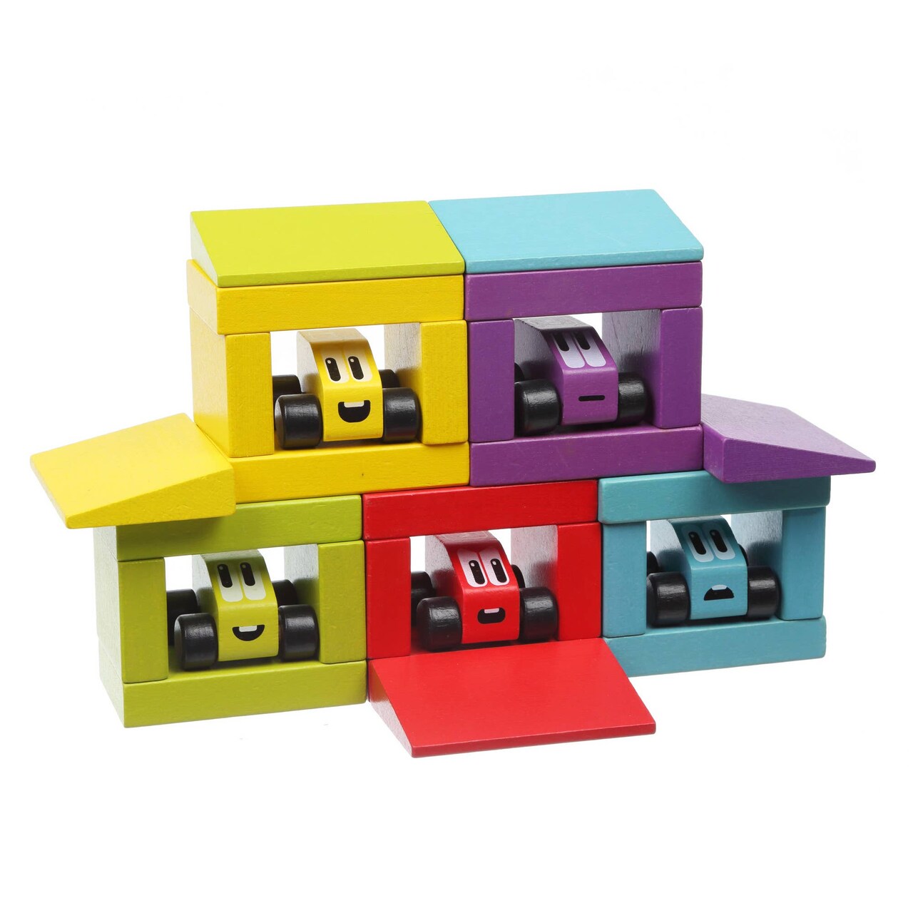 Cubika Wooden Toy- Bright Racing