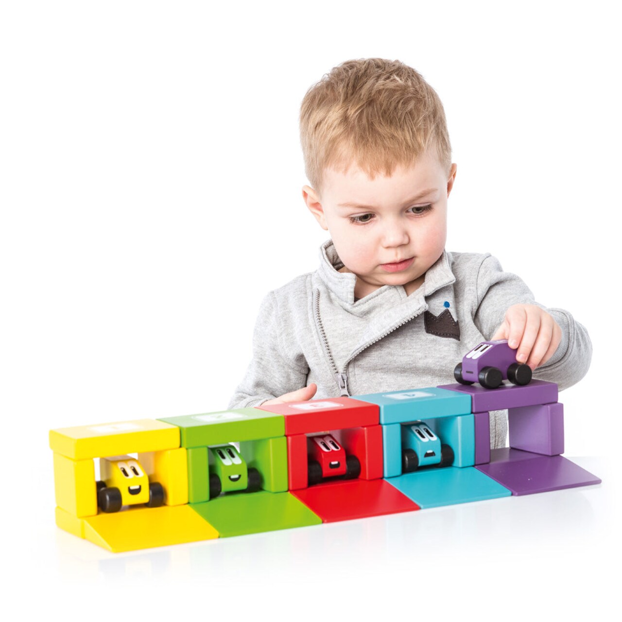 Cubika Wooden Toy- Bright Racing