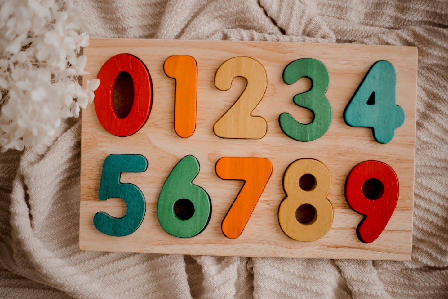 Wooden Number Puzzle