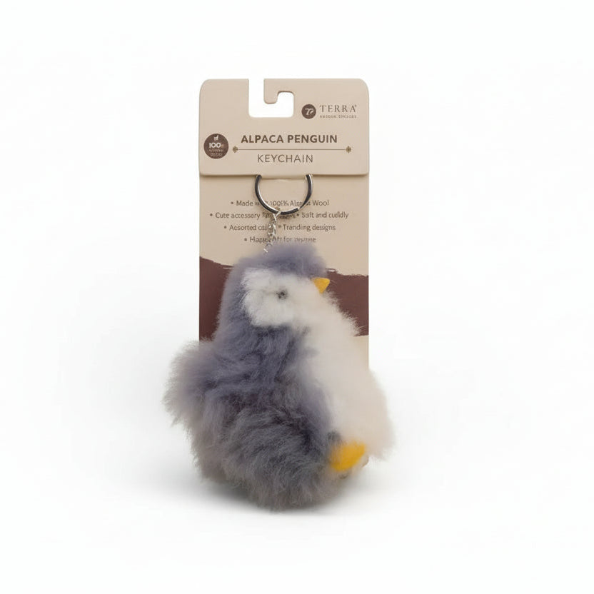 Alpaca Penguin Keychain