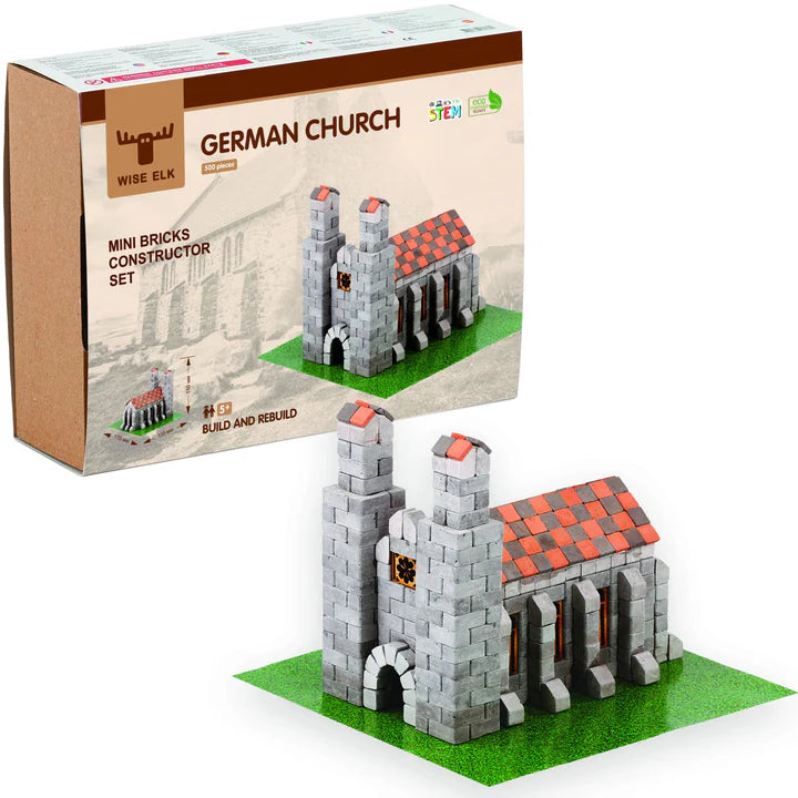 Mini Bricks Construction Set- German Church