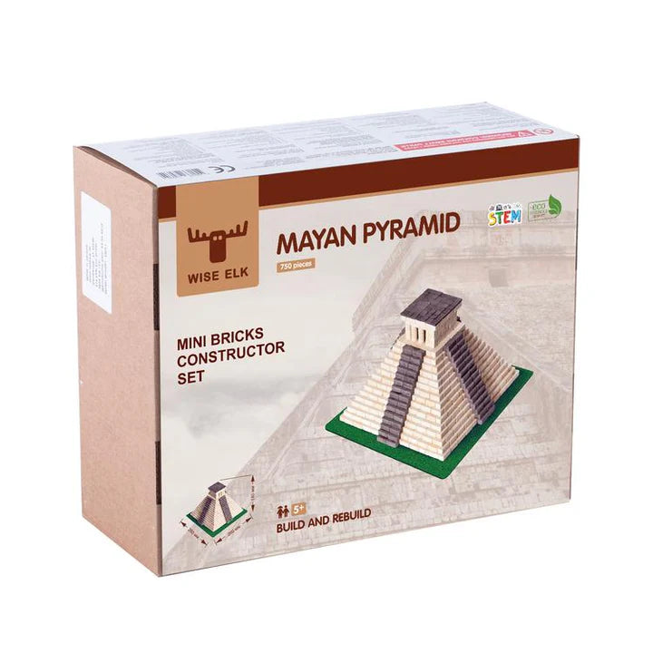 Mini Bricks Construction Set- Mayan Pyramid