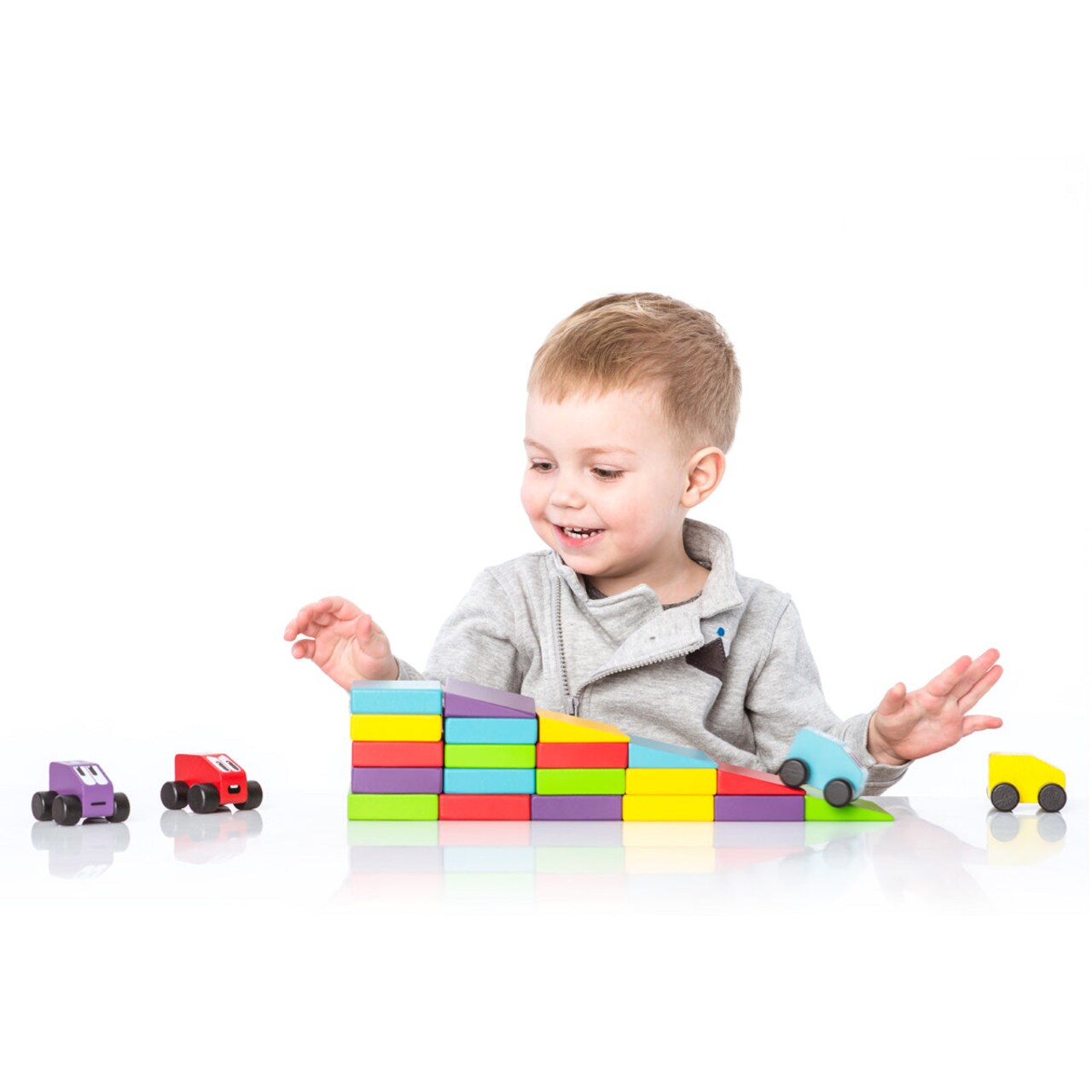 Cubika Wooden Toy- Bright Racing