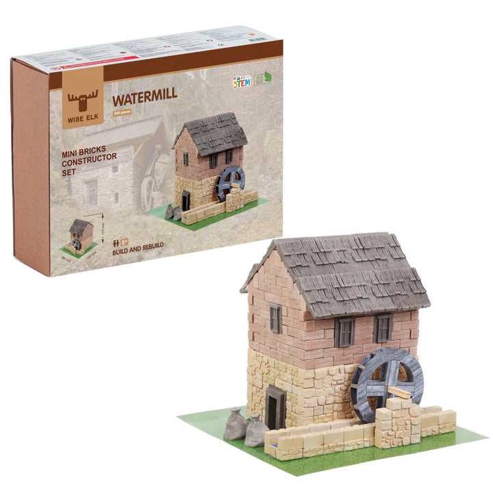 Mini Bricks Constructor Set- Watermill