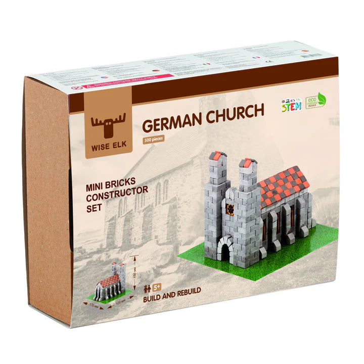 Mini Bricks Construction Set- German Church