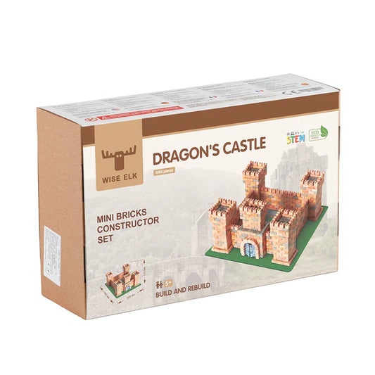 Mini Bricks Constructor Set- Dragon's Castle