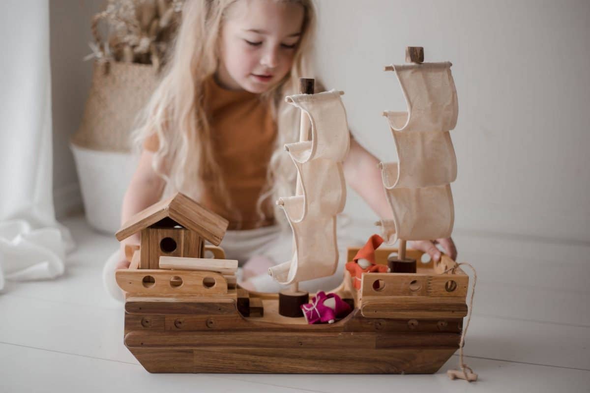 Wooden Pirate Ship