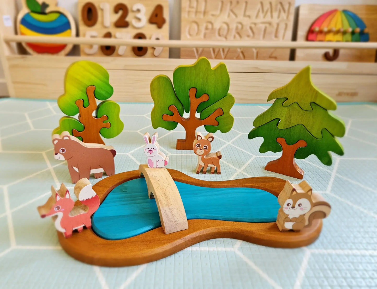 Woodland Animal Play Set