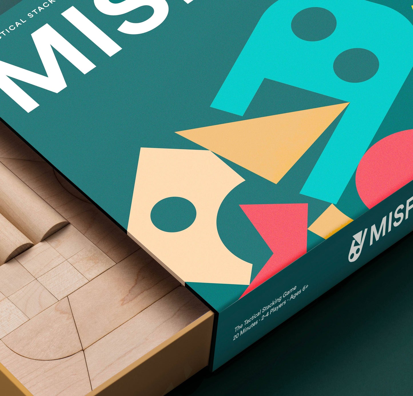 Misfits Wooden Stacking Game