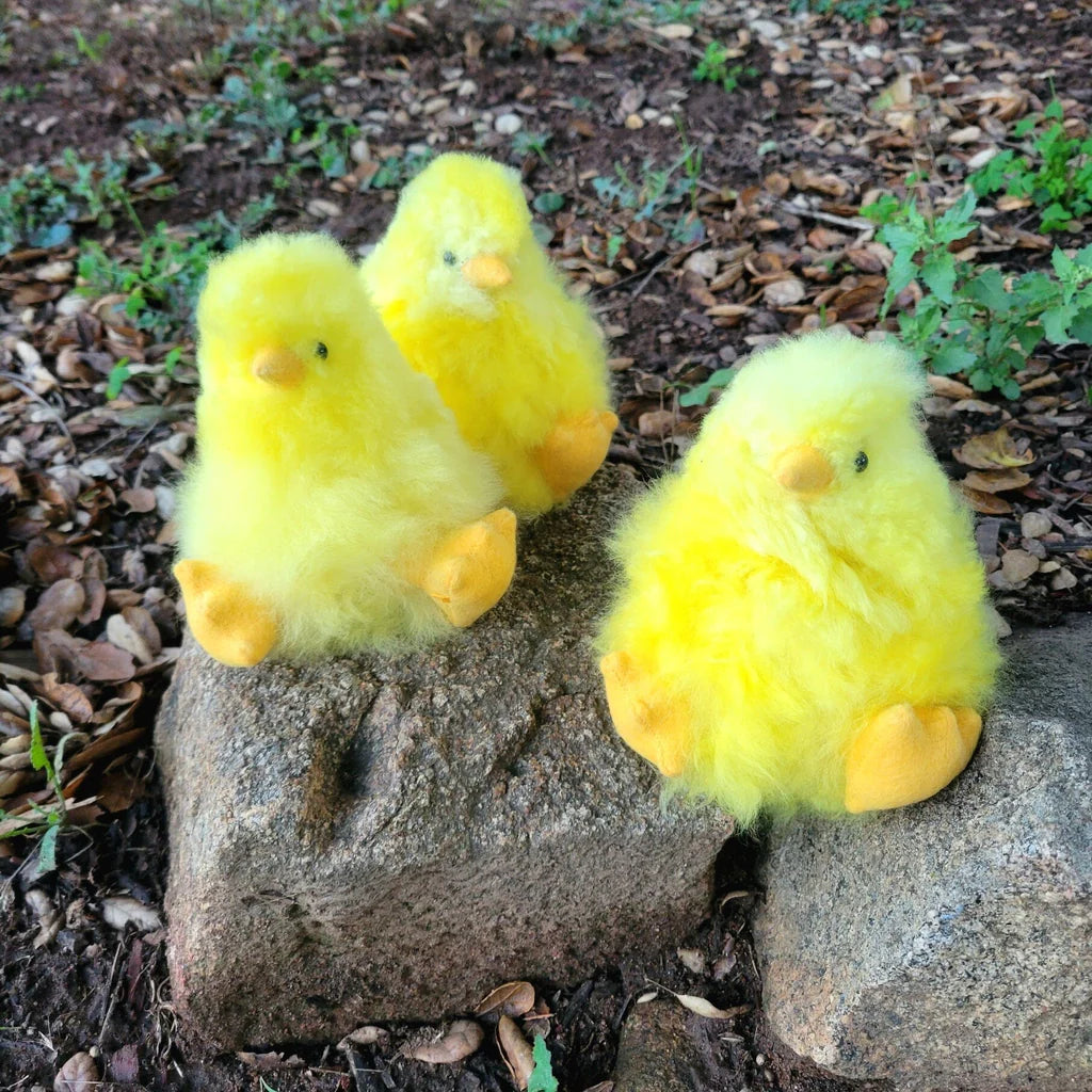Handmade Keychain - Alpaca Chick 5"