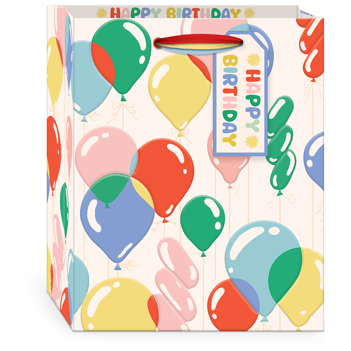 Medium Gift Bag - Birthday Brights