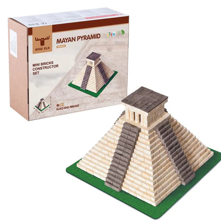 Mini Bricks Construction Set- Mayan Pyramid