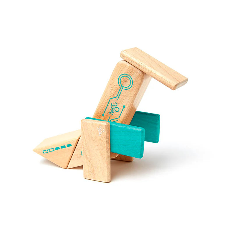 Robo Magnetic Wooden Blocks Future Collection