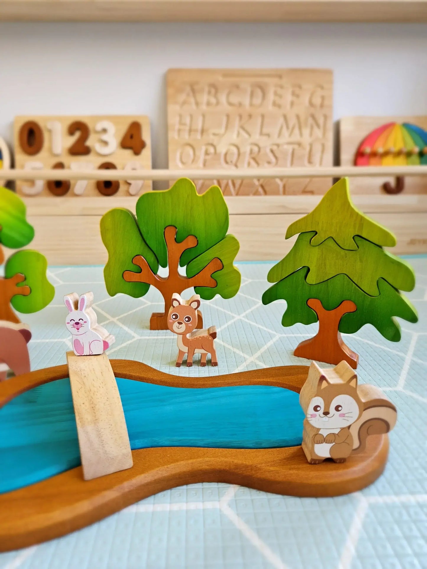 Woodland Animal Play Set